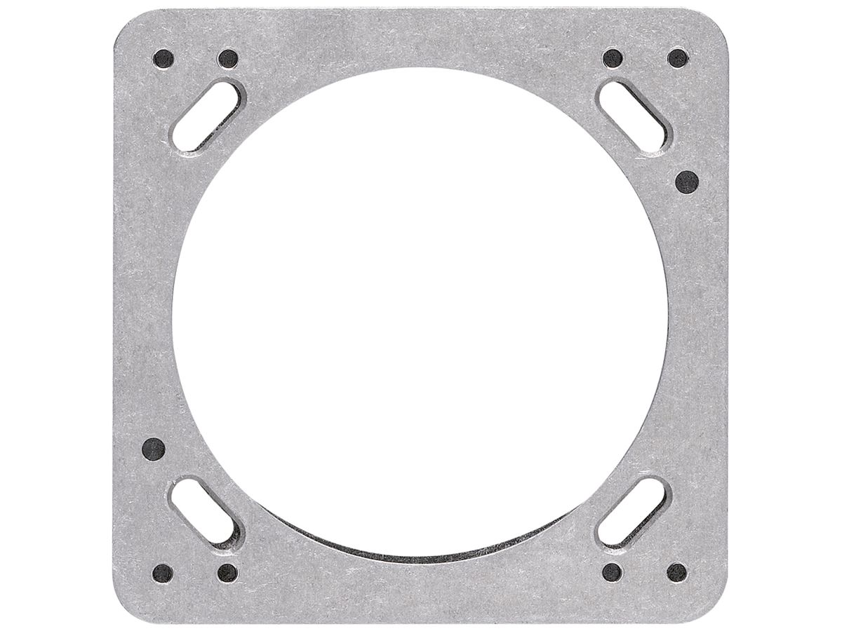 UP-Montageplatte robusto 1×1 aluminium