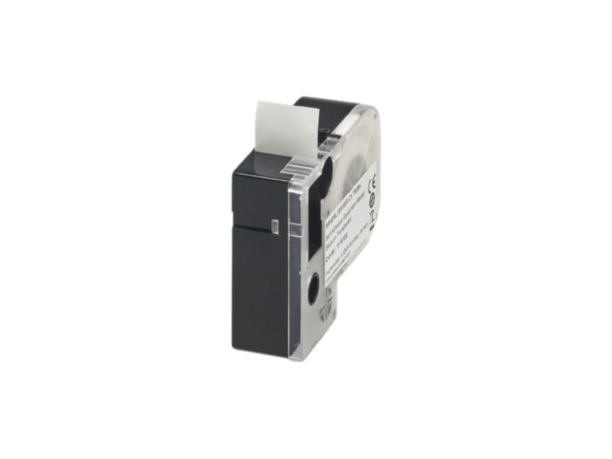Etikett PX MM-EML (EX18)R C1 TR/BK endlos×16mm tr/sz