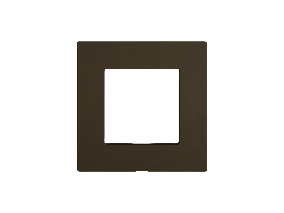 Frontplatte EDIZIO.liv Wiser 60×60mm umbra