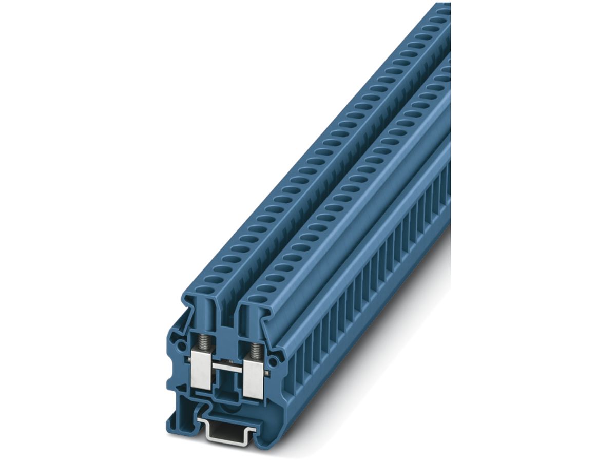Mini-Durchgangsklemme 0.2…6mm² Schraubanschluss blau