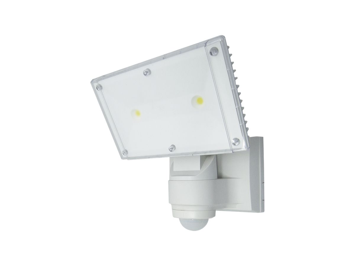 LED-Sensorstrahler Z-Licht Z-LED PIR-Sensor 52W 4800lm 4000K IP55 ws