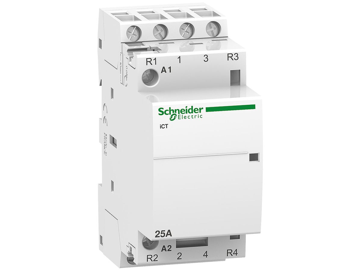 Installationsschütz SE iCT 4P 25A 220…240V AC 2S+2O