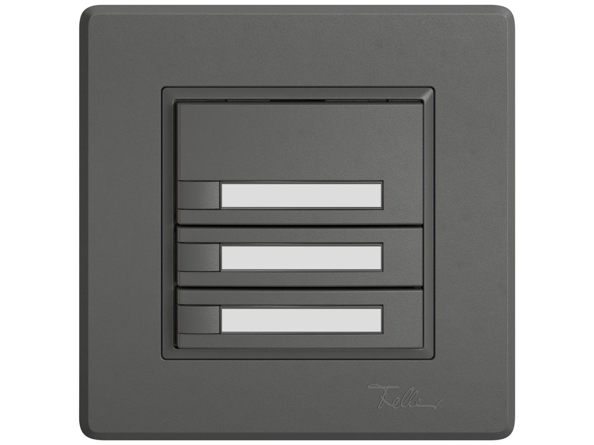 UP-Universaltaster EDIZIO.liv UNI SNAPFIX® o.LED 3× 1-Tbed.Pap.dgu
