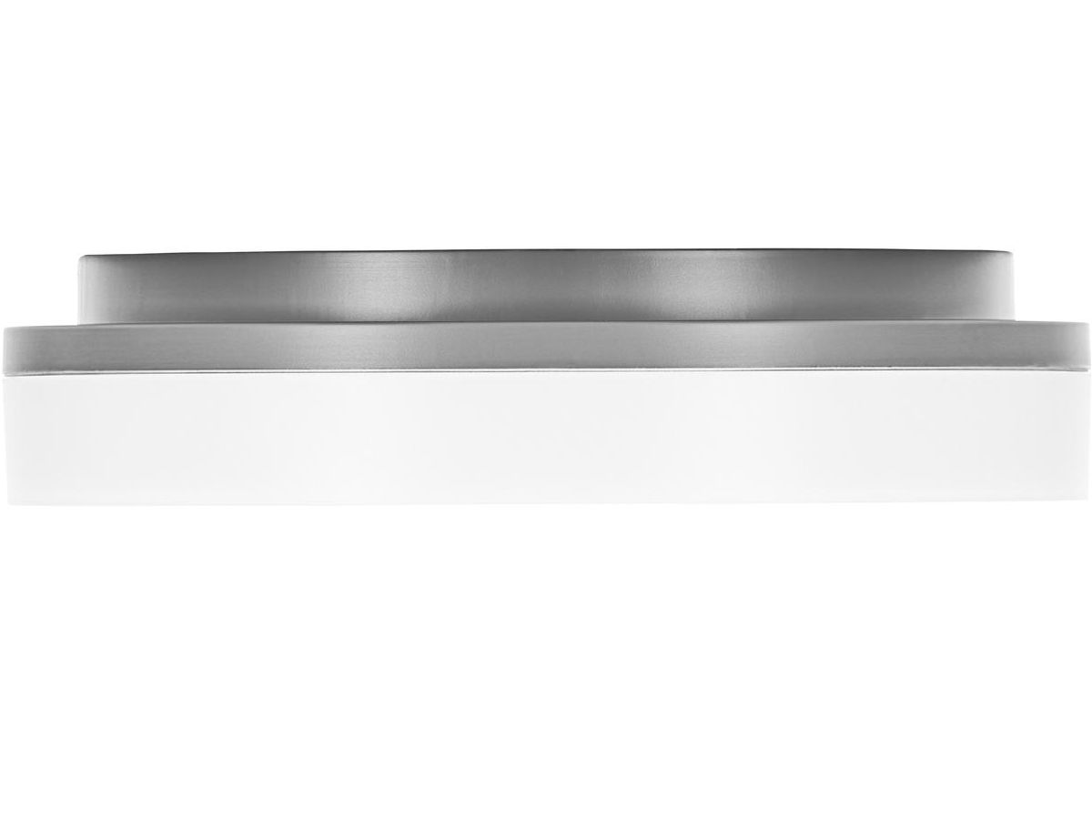 Anbauleuchte LED SLICE CIRCLE IV Silber - Leseshi,38W,4000K,2800lm,Dimmbar,IP20