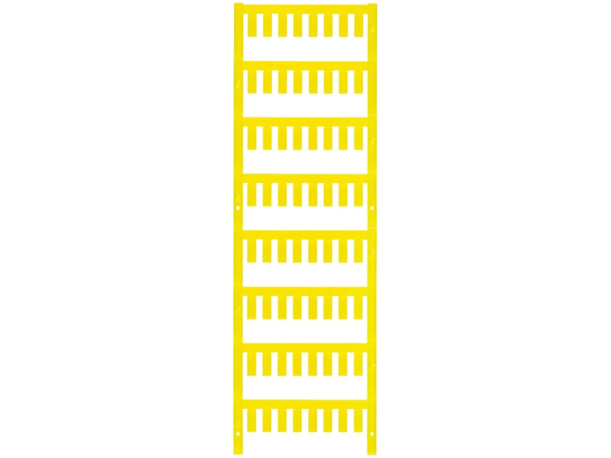 Leitermarkierer Weidmüller MultiCard SFR für Ø3…3.7mm 12×5.8mm PA66 gelb