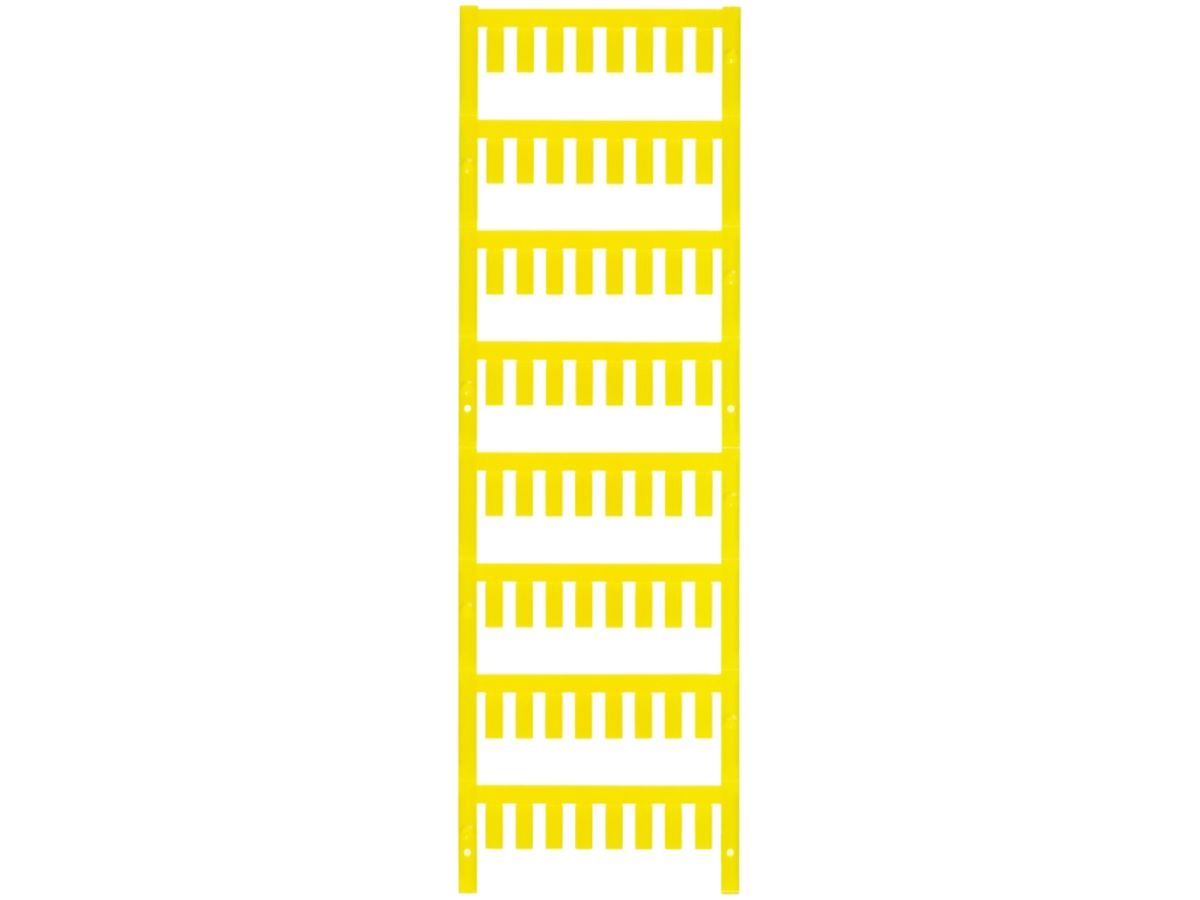 Leitermarkierer Weidmüller MultiCard SFR für Ø3…3.7mm 12×5.8mm PA66 gelb