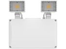 LED-Sicherheitsleuchte LEDVANCE TWIN SPOT IP65 3W 450lm 6500K bat3hST weiss