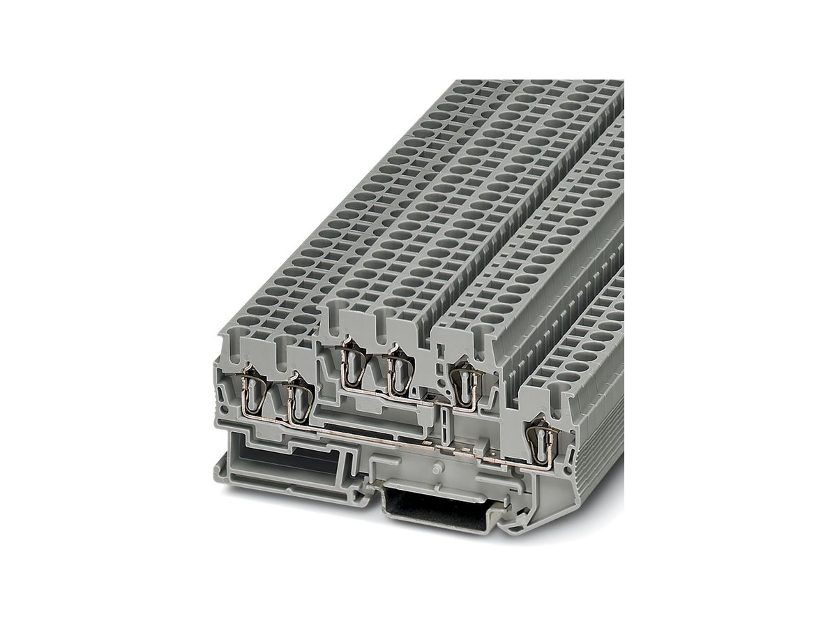 Durchgangsreihenklemme 0.08…4mm² grau STTB 2.5-TWIN