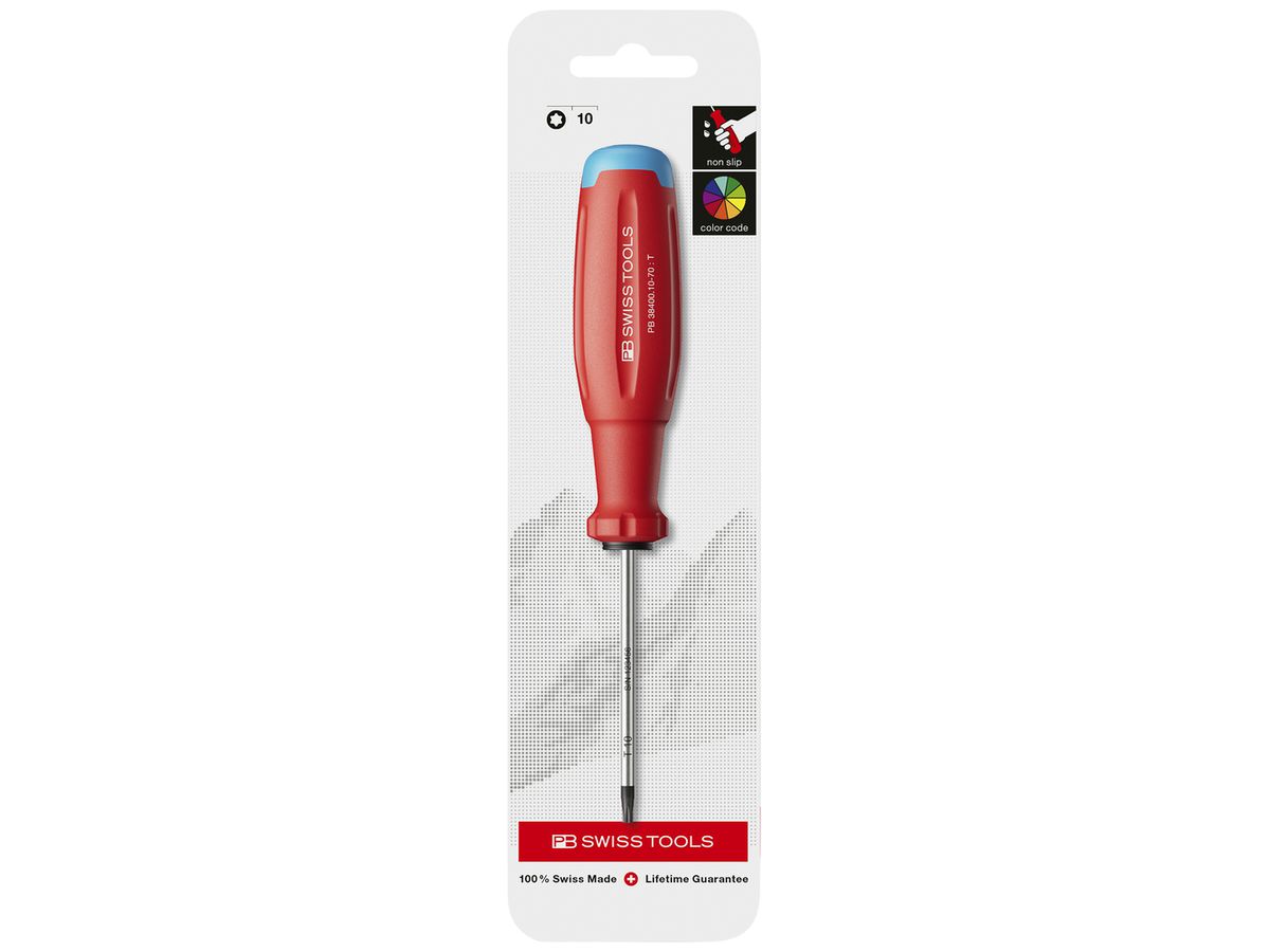 Schraubenzieher TX PB SwissGrip Evo TX10 70mm