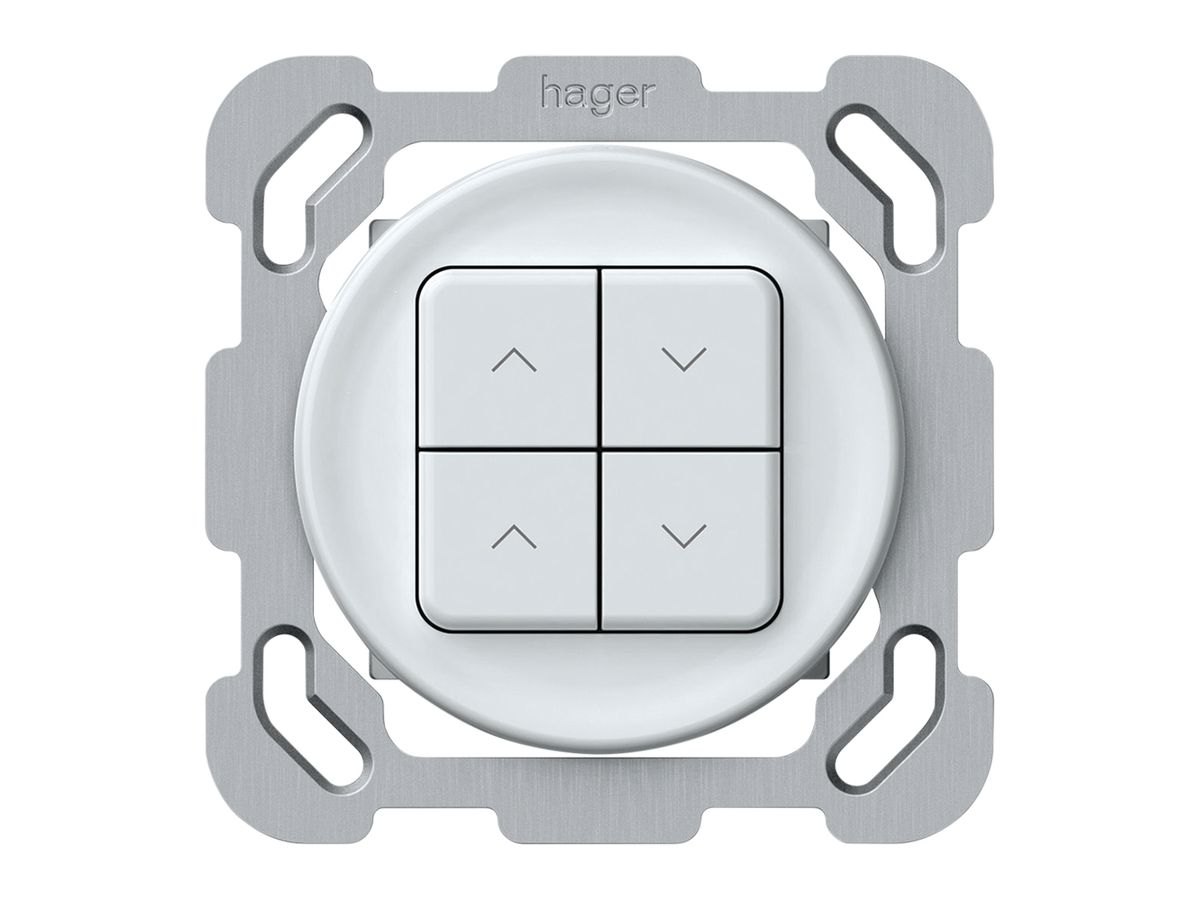 UP-Jalousieaktor KNX origin 4×Tasten weiss