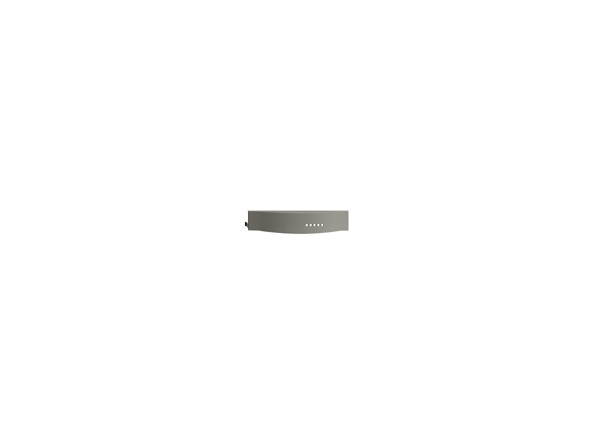 USB-Abdeckung EDIZIOdue dunkelgrau