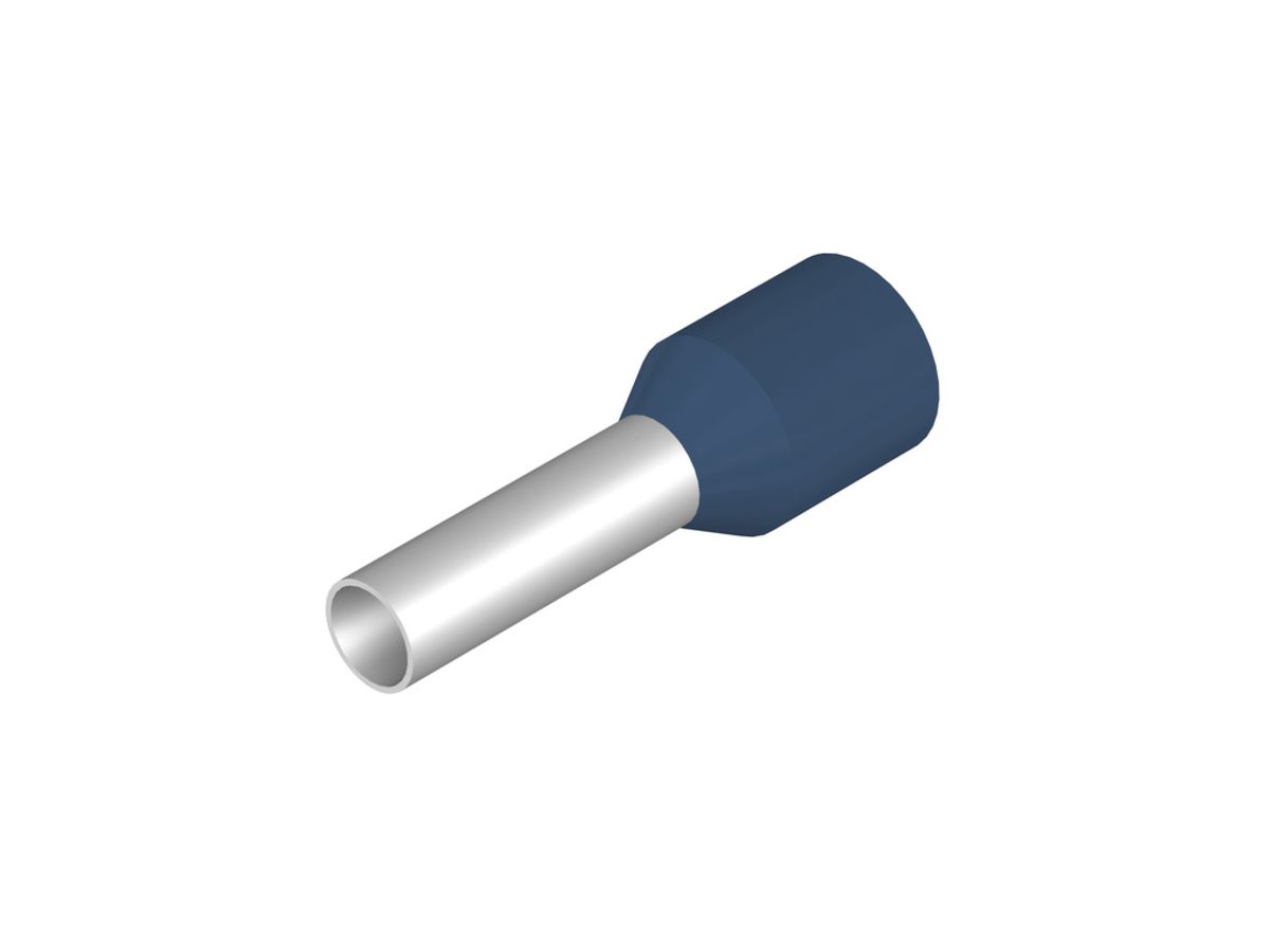 Aderendhülse Weidmüller H isoliert 2.5mm² 8mm blau DIN Rolle