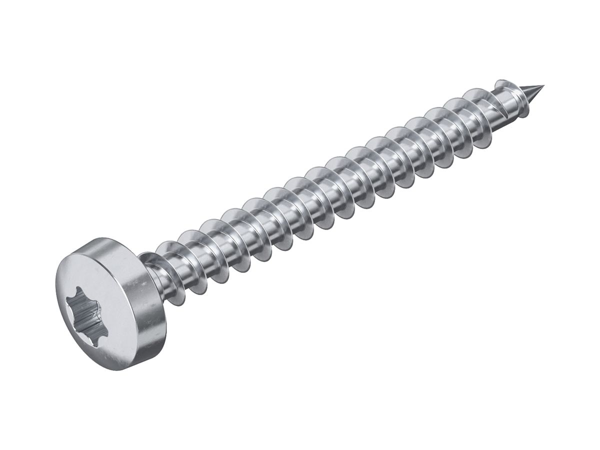 Rundkopf-Spanplattenschraube Bettermann T-Drive 4×20mm verzinkt