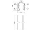 AP-Stromschiene Sylvania ONETRACK 220…240V 3-ph Aluminium 4000mm schwarz