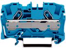 Durchgangsklemme WAGO TOPJOB-S 6mm² 2L blau Serie 2006