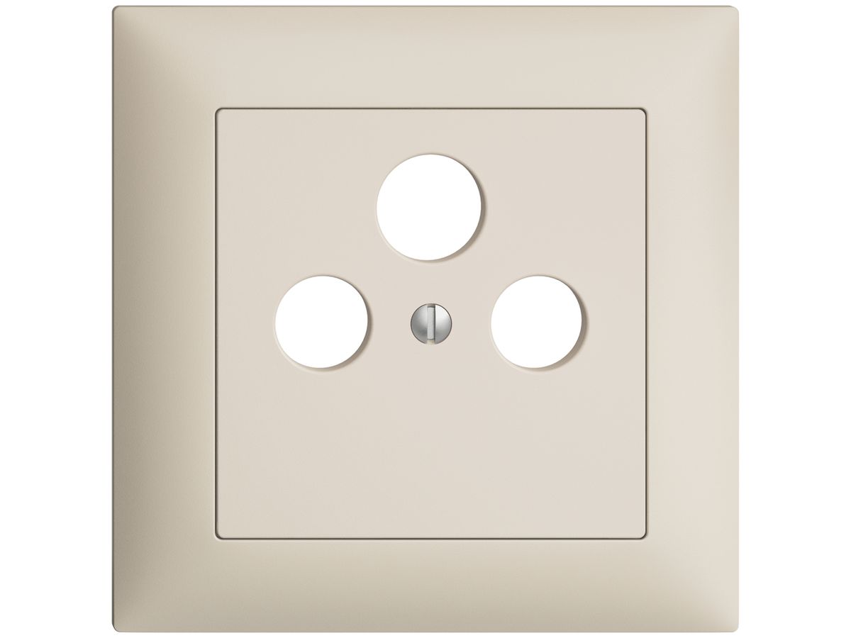 UP-Frontset EDIZIOdue crema 88×88mm