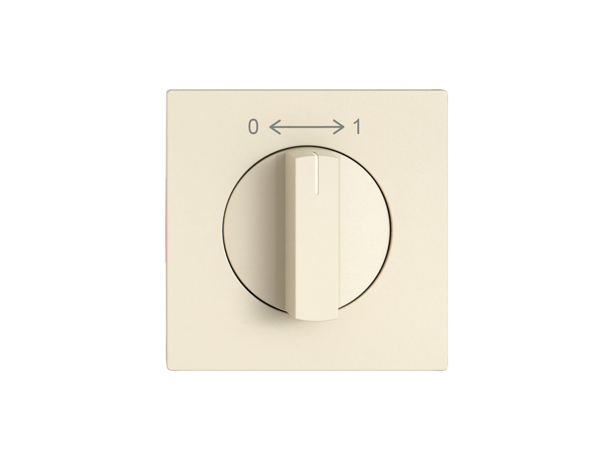 Montageset EDIZIO.liv SNAPFIX® f.Drehschalter m.Griff 0 → ← 1 cr