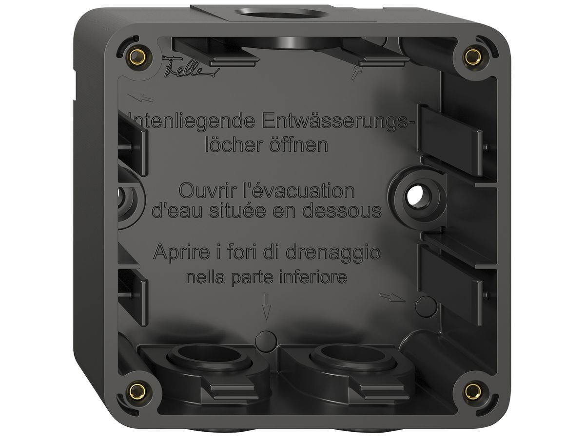 AP-Gehäuse NEVO SNAPFIX® 1× 87×87×35mm sz