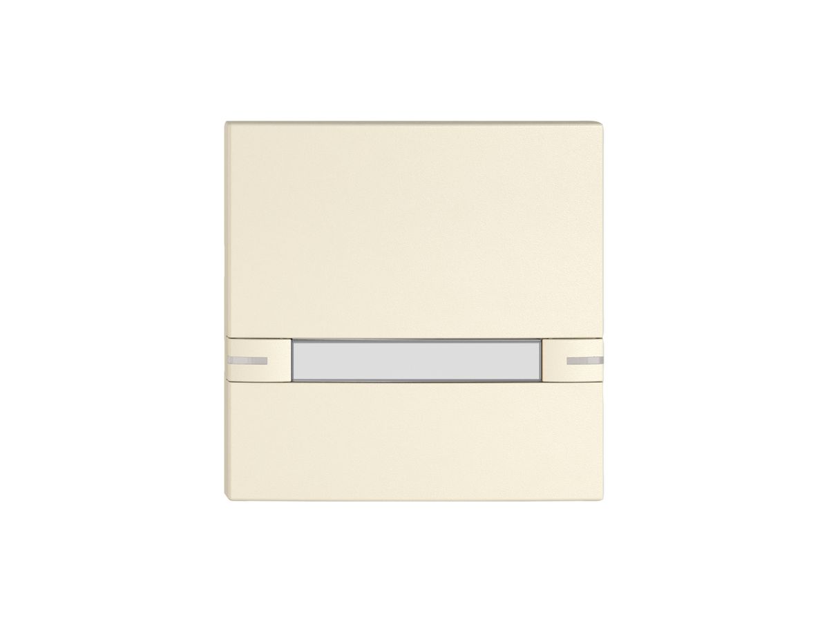Taste 1/1 EDIZIO.liv KNX&UNI m.SNAPFIX® m.LED&Papiereinlage 2×Einfach-Bed.cr