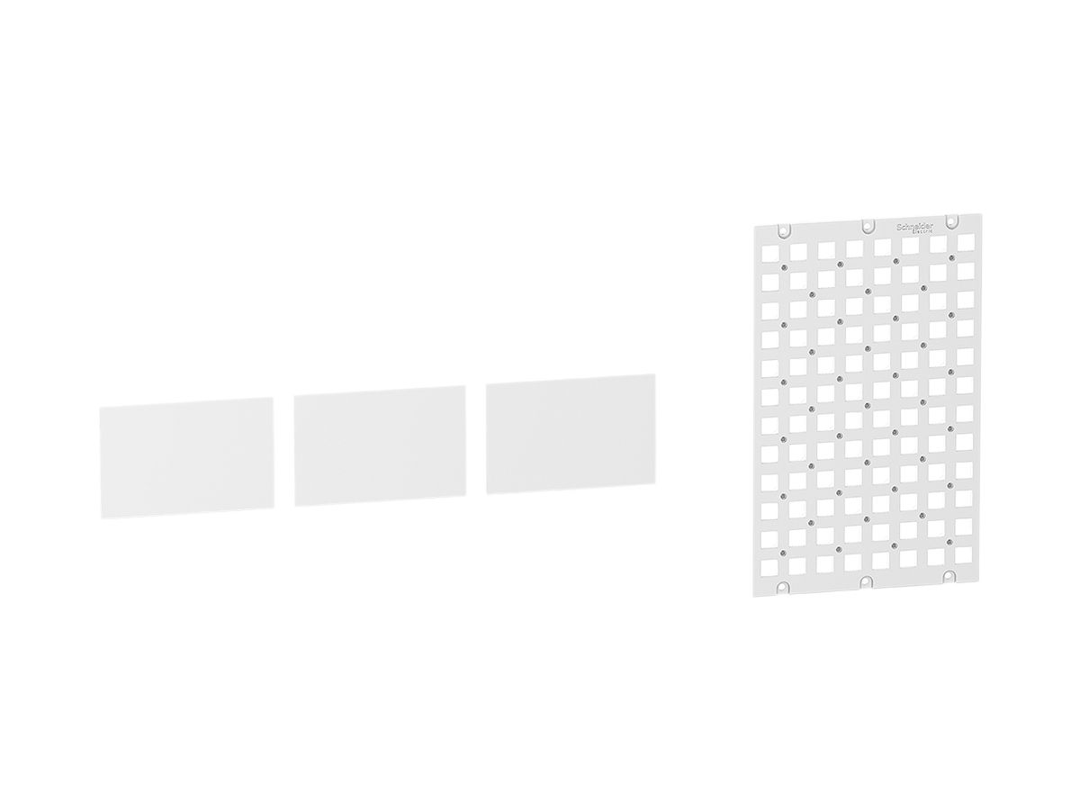 Montageplatte Schneider Electric für Verteiler Resi9CX 13 Module