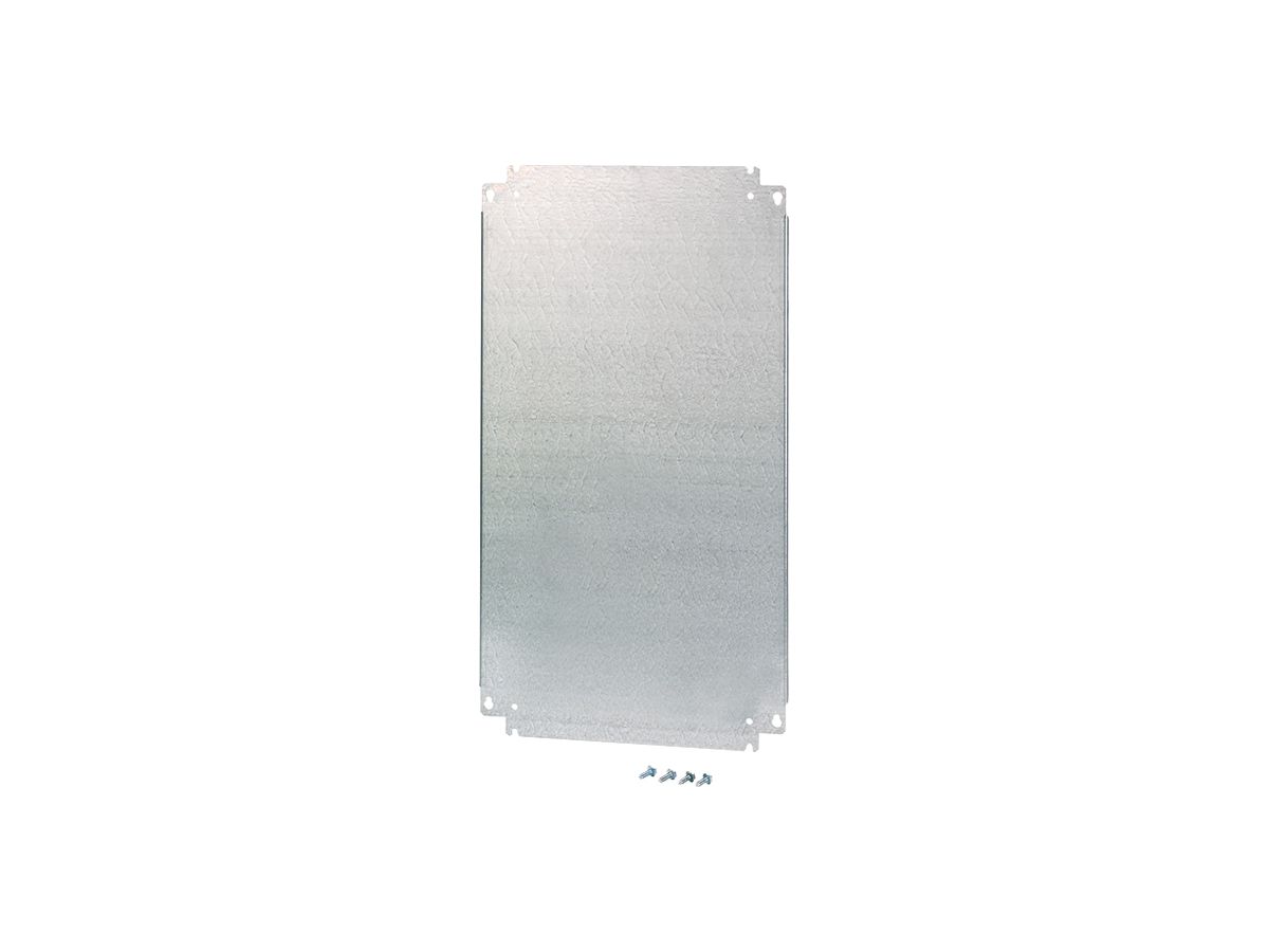 Montageplatte Hager Orion.Plus 380×343mm Stahl