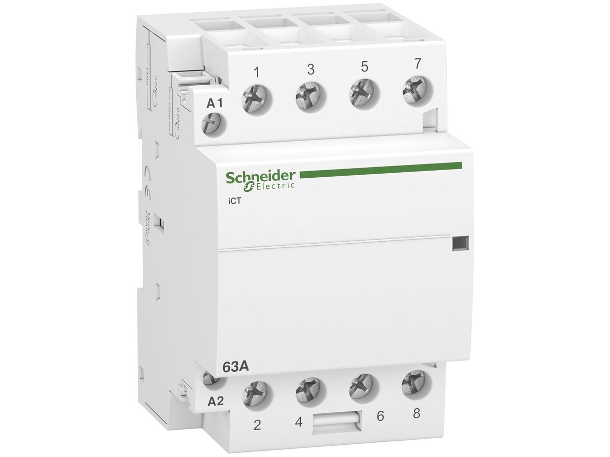 Installationsschütz Schneider Electric CT 3P 63A 220…240V AC 4S