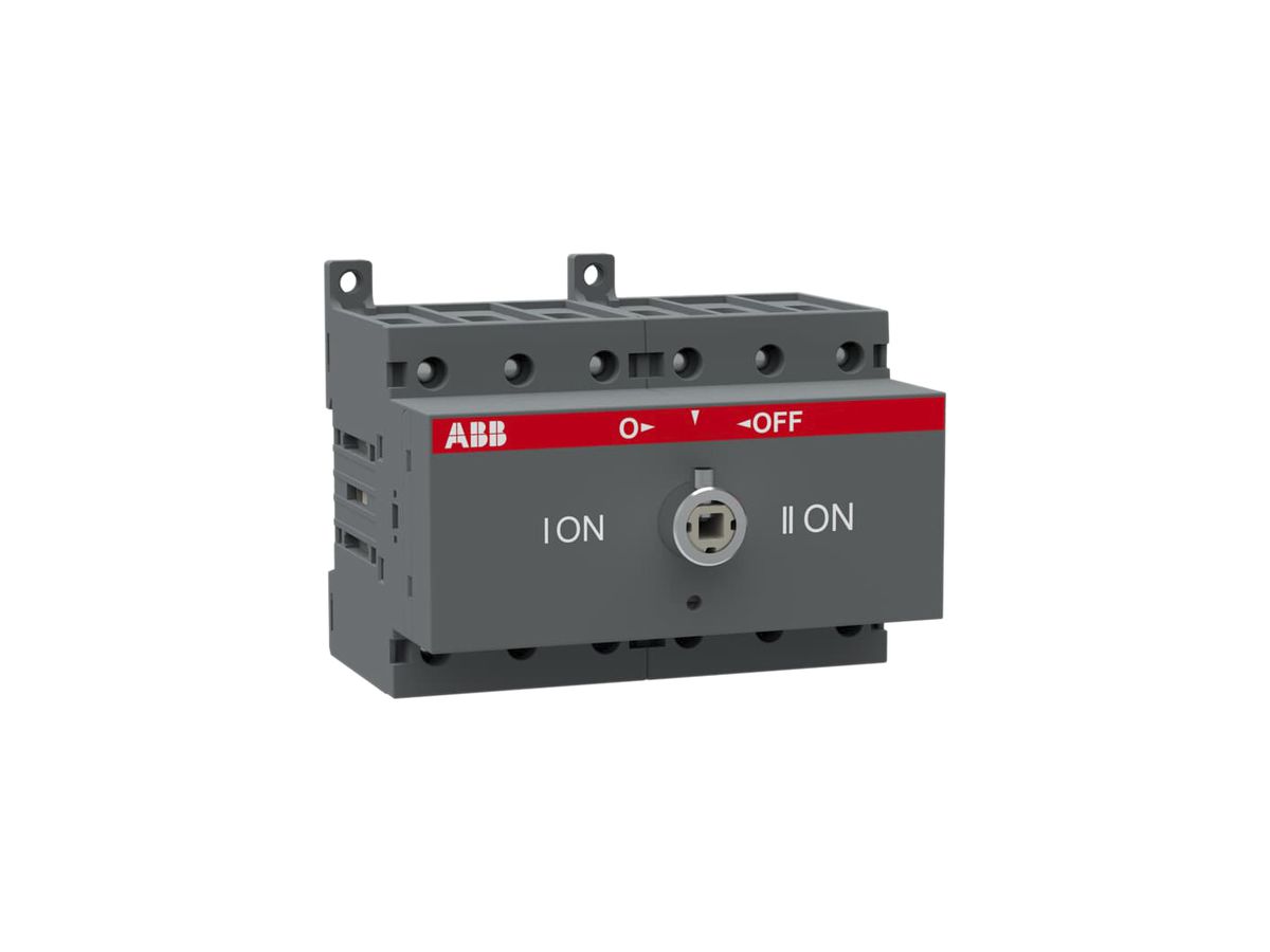 REG-Lastumschalter ABB OT63F3C, 3P 63A/690V, offene Umschaltung I-O-II