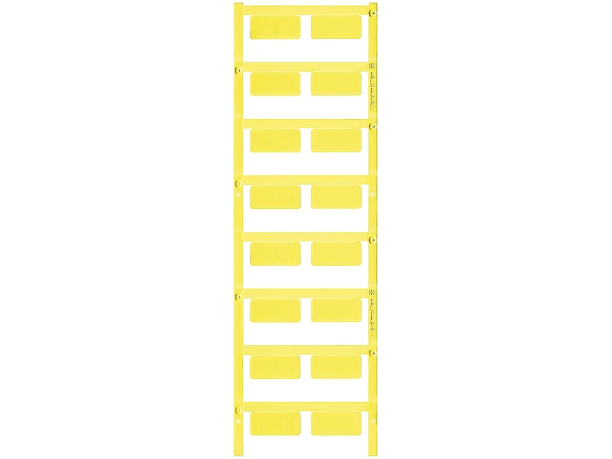 Gerätemarkierer Weidmüller MultiCard SM 12.5×27mm PA66 gelb