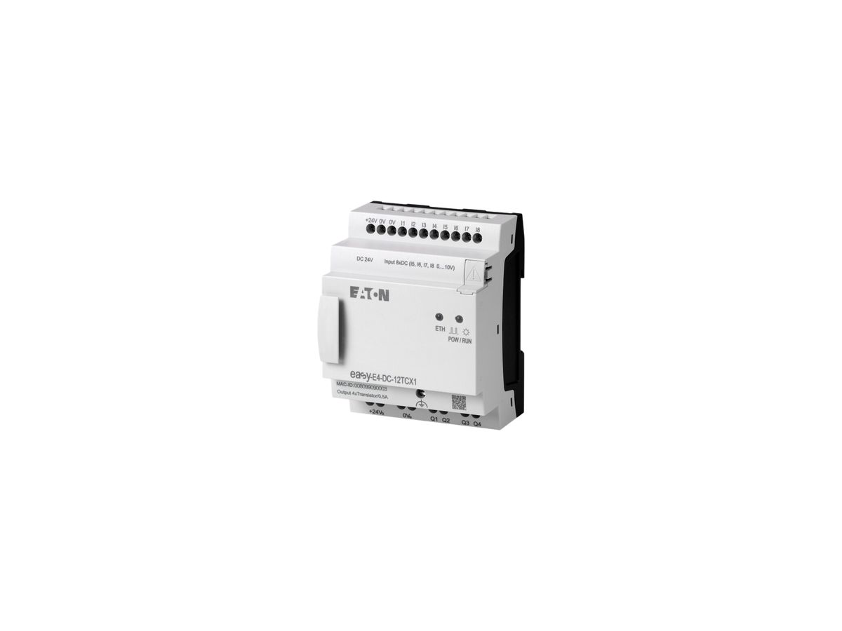 REG-Steuermodul EASY-E4-DC-12TCX1 24VDC