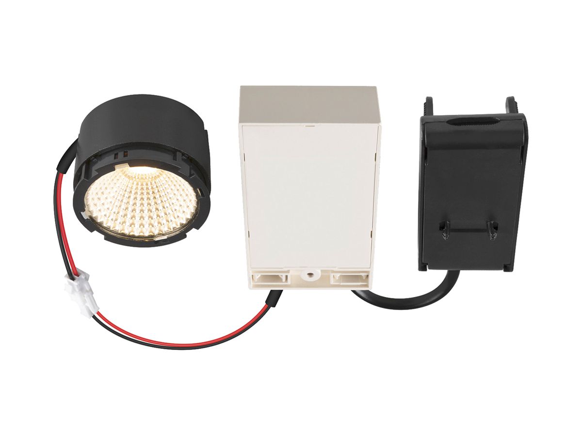Leuchtteil SLV NEW TRIA UNIVERSAL 8.6W 600lm 925/930/940 60° DIM Ø50 schwarz