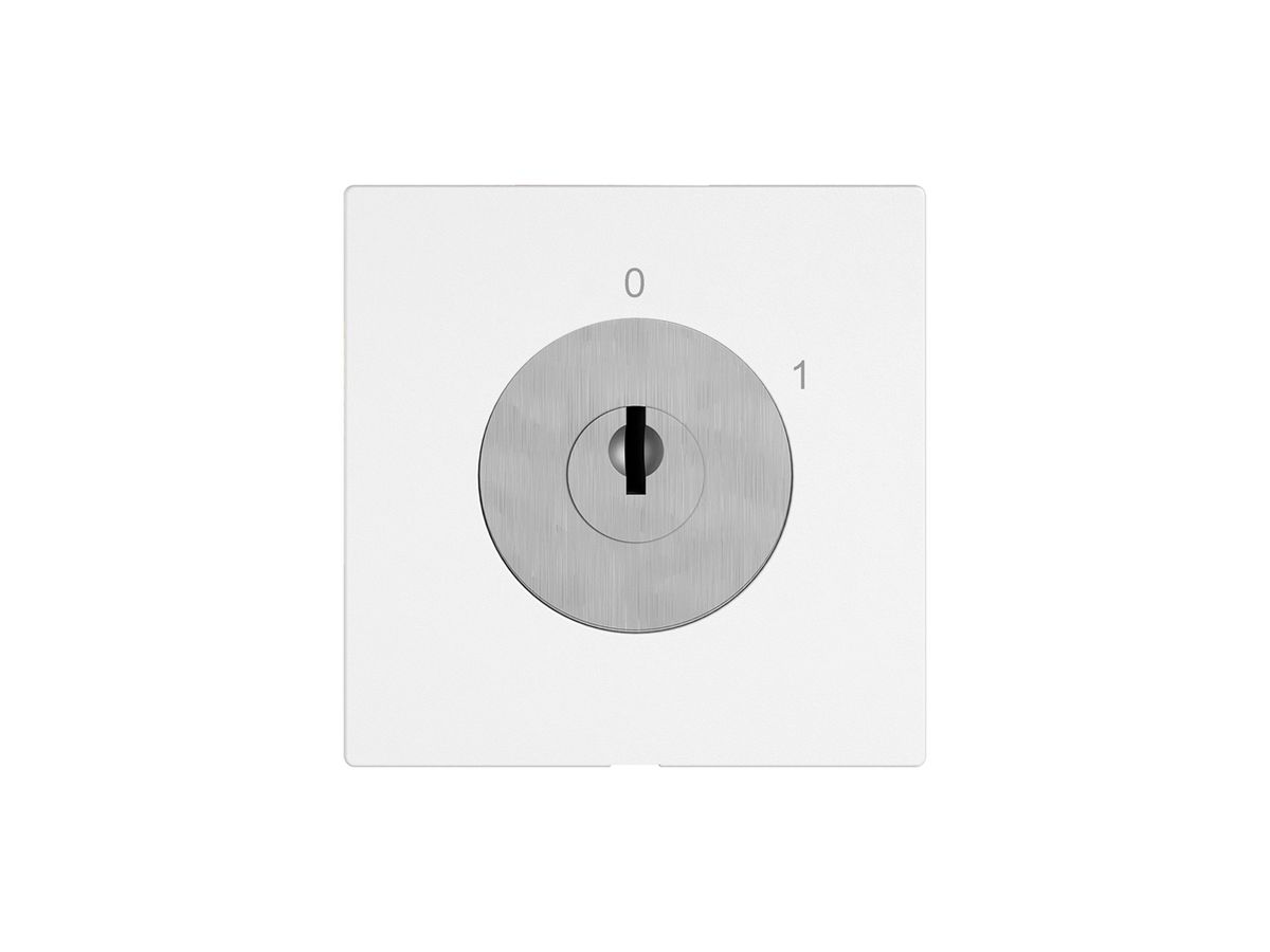 Schlüsselschalter EDIZIO.liv m.KABA 1262KA/5000 getr.Kont.4P 0-1 T=96mm ws