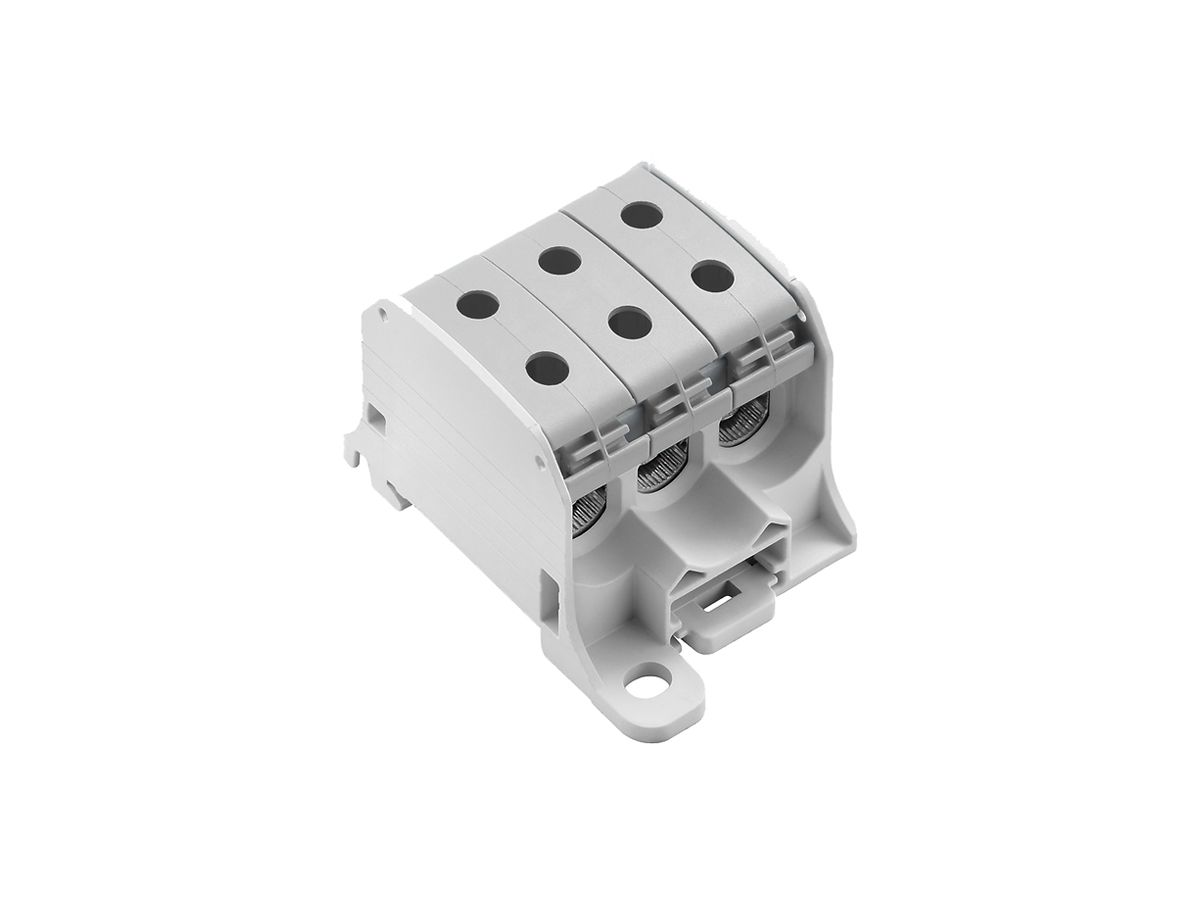 Verteilerblock WM WPD 330CC 1P 150A 3×Eing 3×Ausg 2.5…50mm² 2.5…50mm²