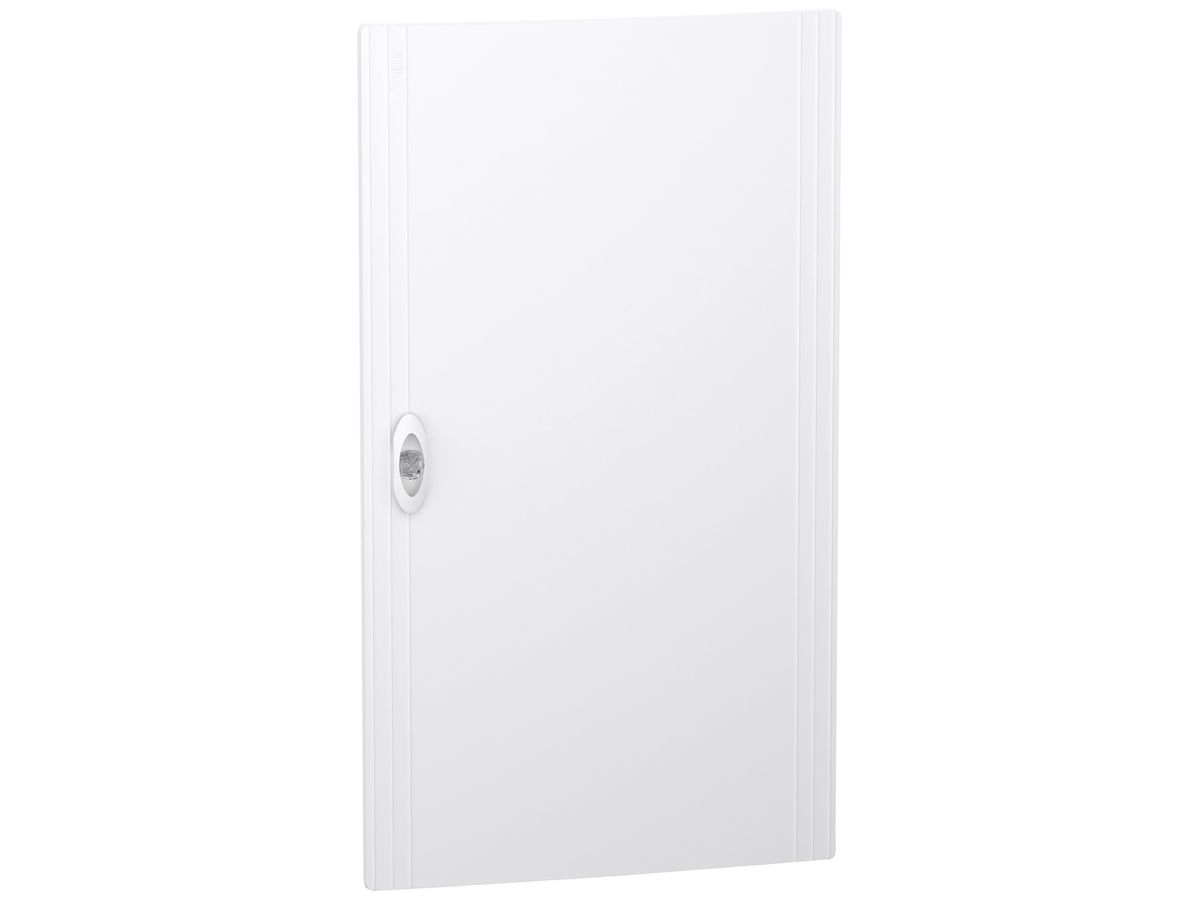 Tür SE PrismaSeT XS für 4×18TE voll Kunststoff weiss 426×750×20mm