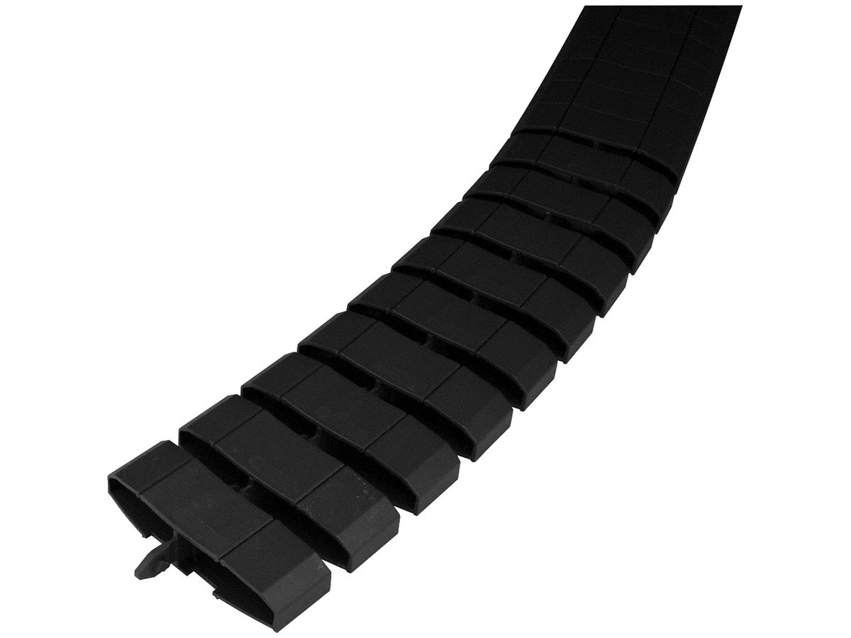 Kabelkanal flexibel Hager 20×83mm schwarz