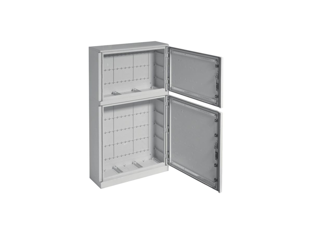 Wandgehäuse Hager Orion.Plus 111 Module 3-Reihen 37TE 850×1450×300mm gu