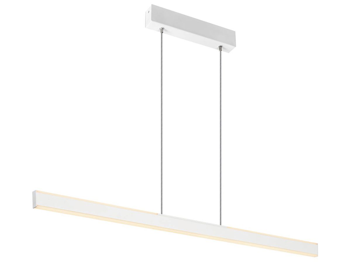 LED-Pendelleuchte SLV ONE LINEAR 100 PD PHASE 24W 1250lm 2700/3000K weiss