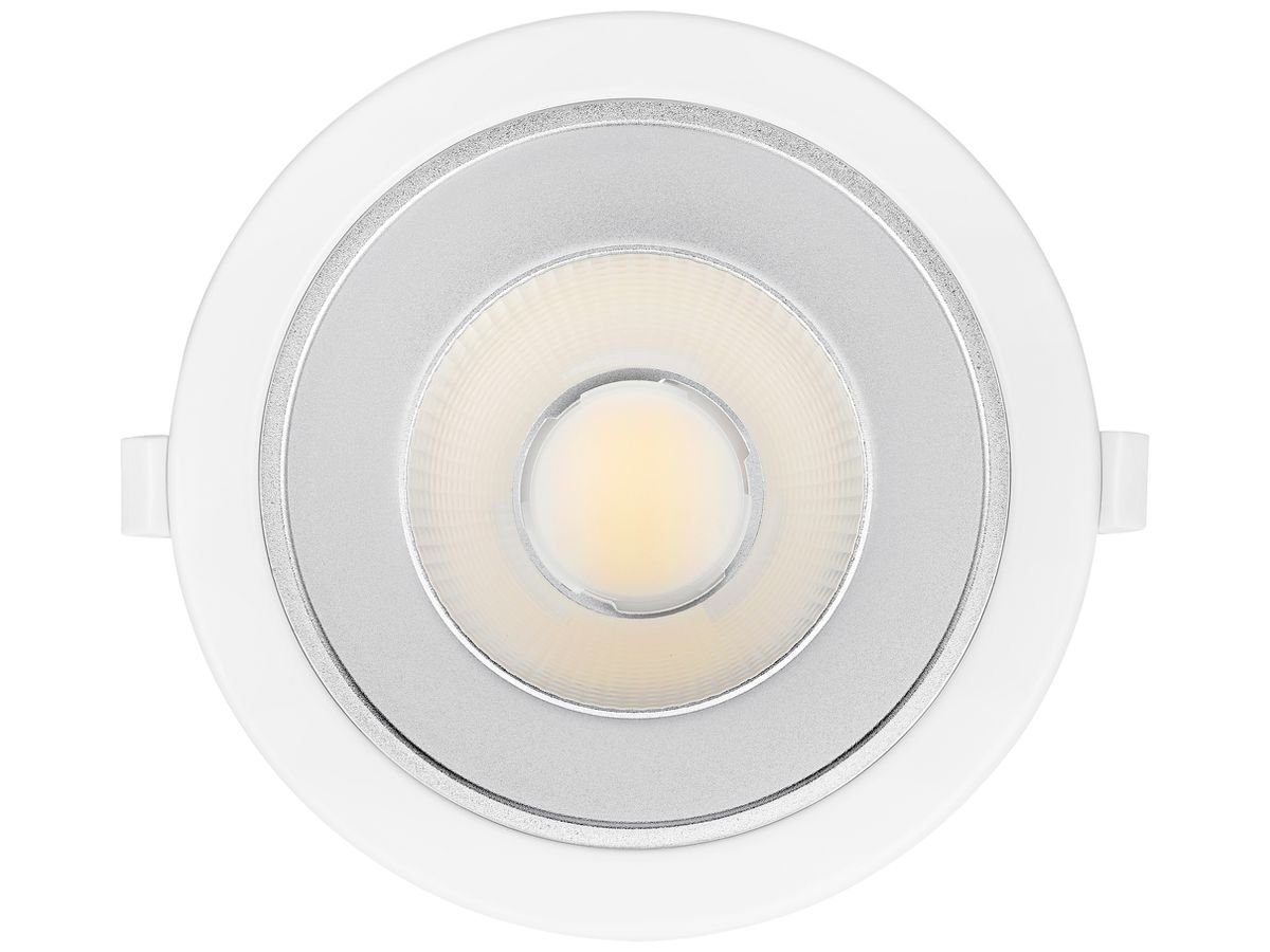 EB-LED-Downlight DOTLUX CIRCLEugr-eco 15W 1320lm 3000/4000/5700K 60° weiss
