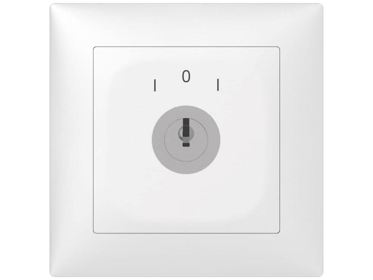 UP-Schwenkkontakt SIDUS B 2×AK SS weiss