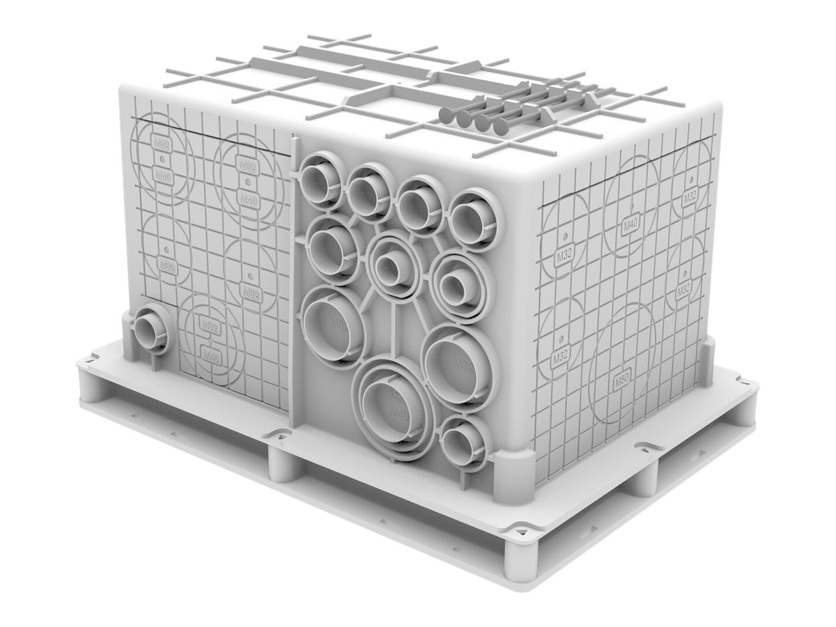 UP-Schalungskasten Multibox Compact Typ B 250×180×152mm