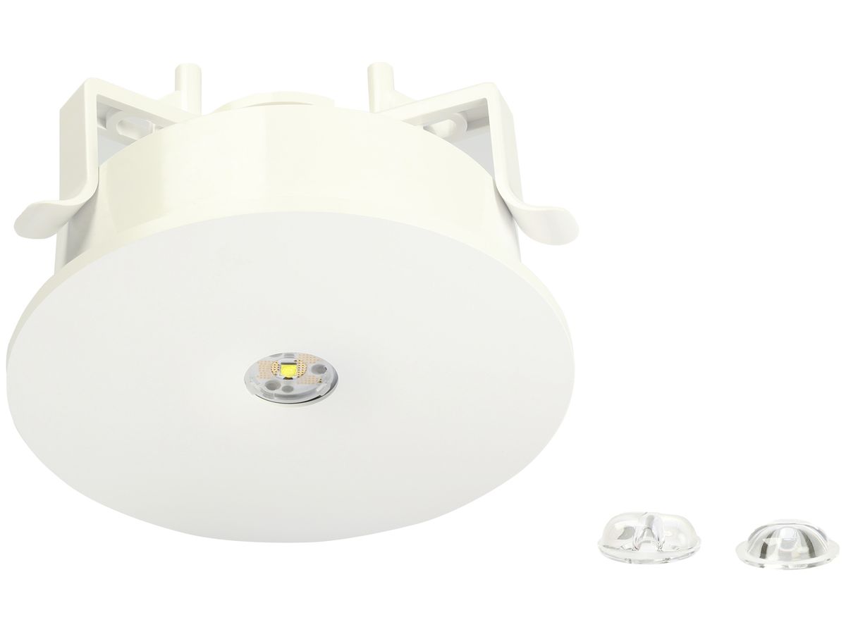 EB-LED-Sicherheitsleuchte AWIL-EL-421-AT Ø122mm 3.7W 230VAC 1h 240lm