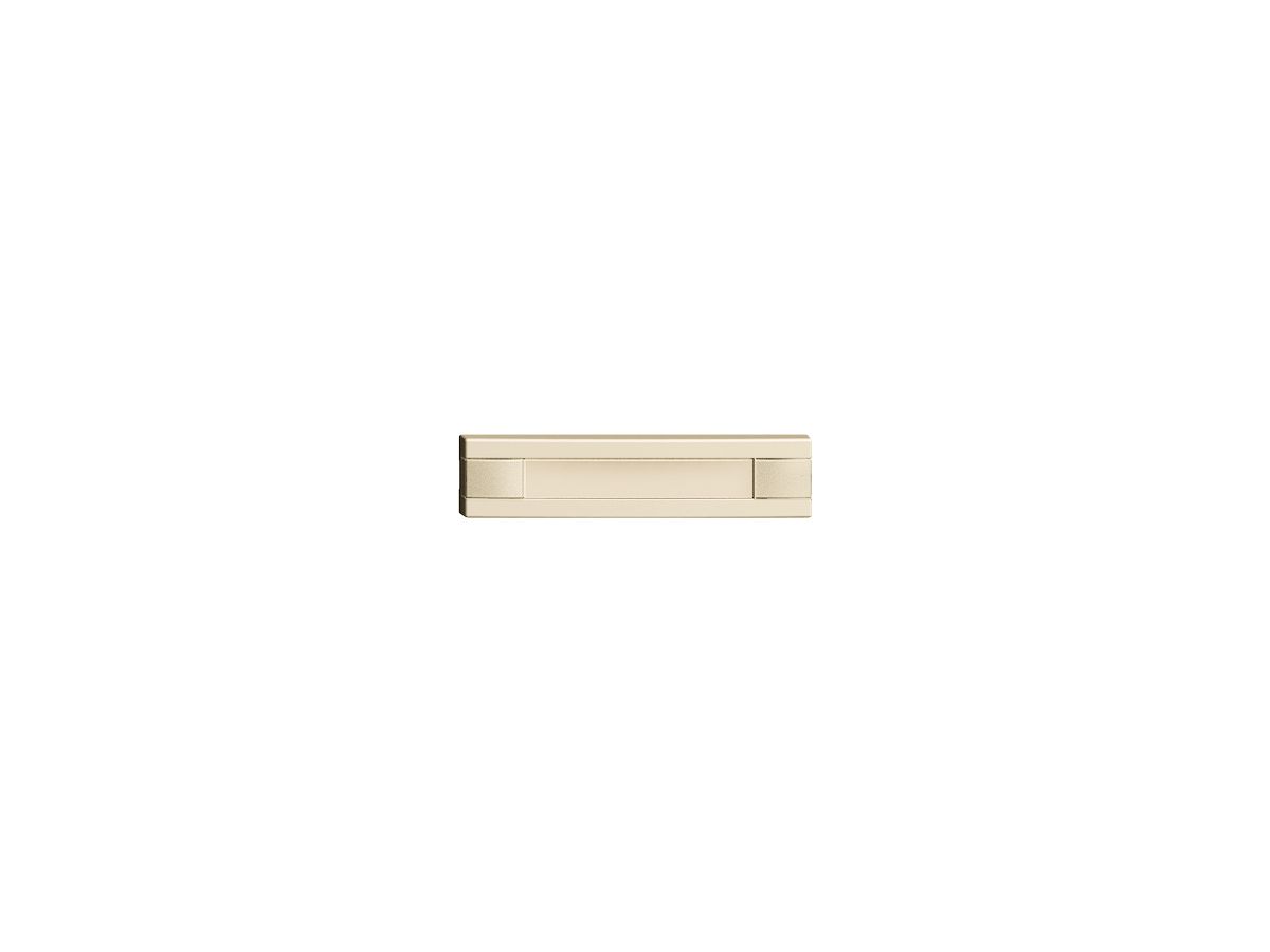 Taste 1/4 KNX/UNI-Taster mit Papiereinlage EDIZIOdue Bedienung 2×1 crema
