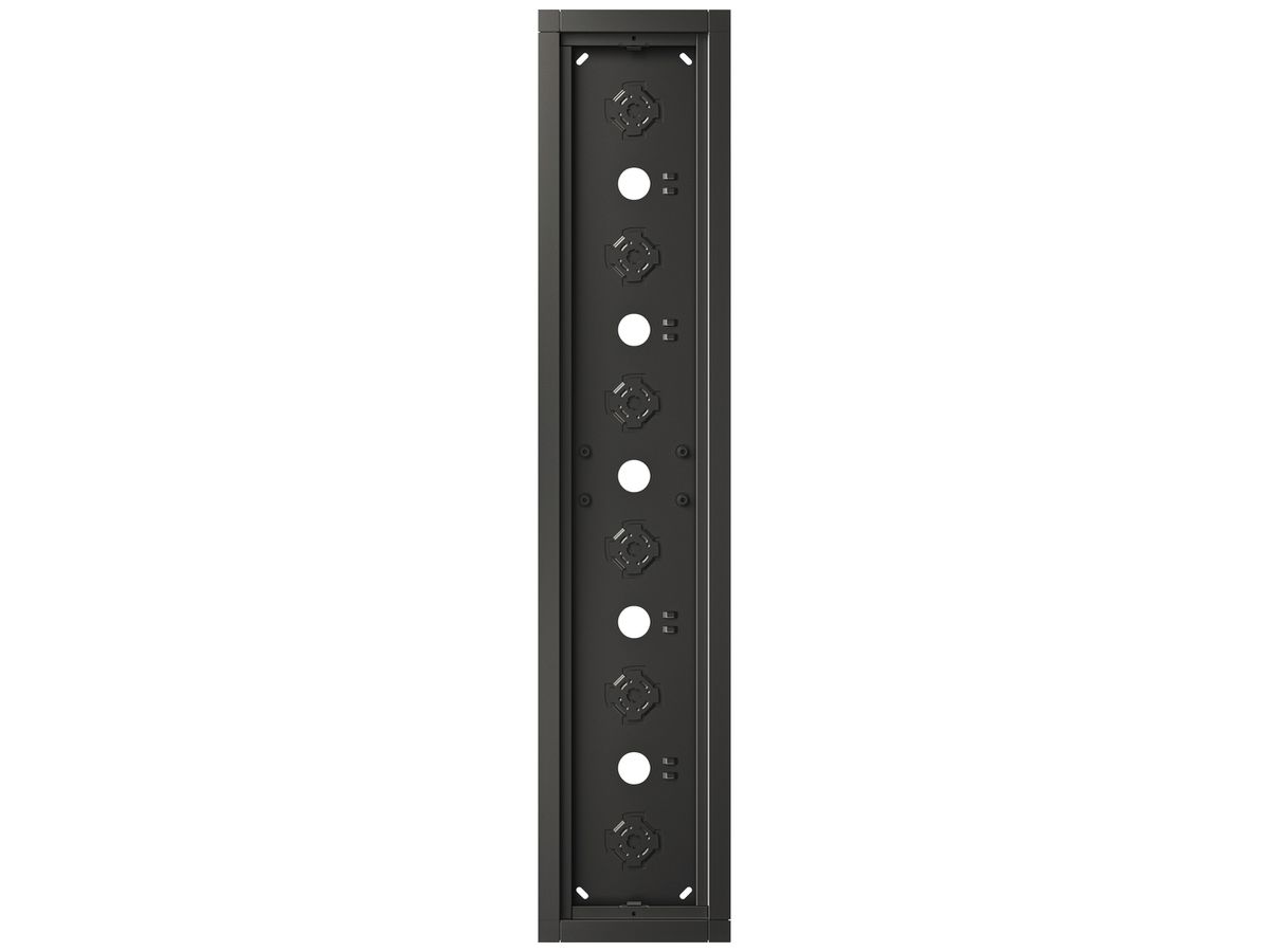 AP-Gehäuse Siedle 6× 132×632×36.5mm grau