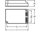 LED-Konverter OT 40/170…240/1A0 4DIMLT2 G2 CE 40W 200…1050mA 123×79×33mm
