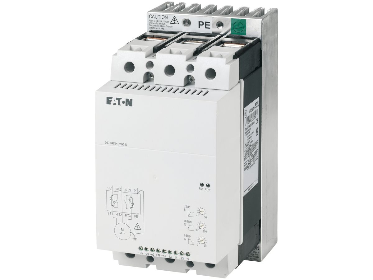 Softstarter Eaton DS7 160A 3L 200…480VAC, 24VAC/DC