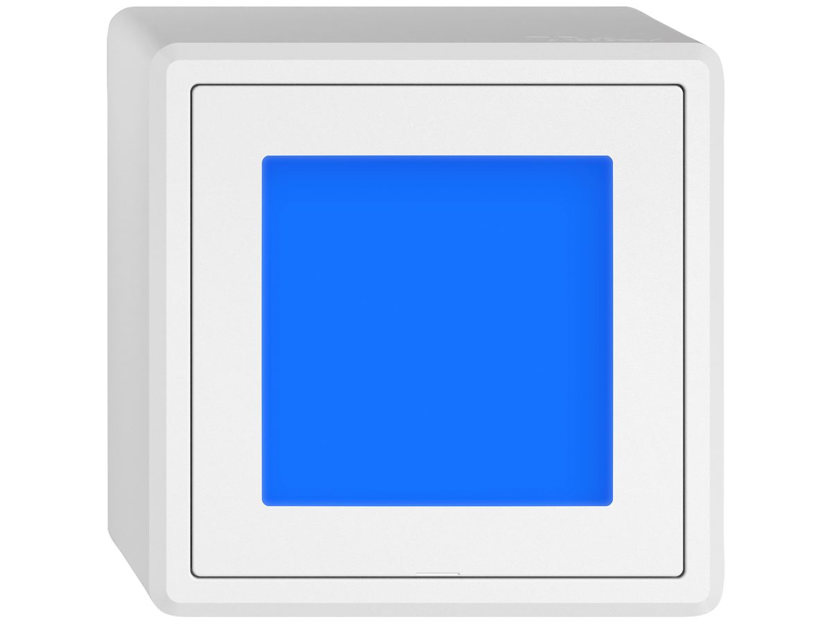AP-LED-Leuchte EDIZIO.liv SNAPFIX® LED-blau 24V ws