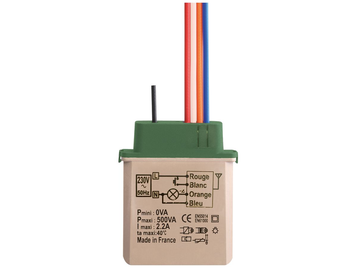 EB-RF-Dimmaktor Power YOKIS 5…300VA 500W 230V 2.4GHz