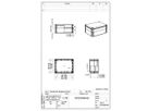 Apparate-Gehäuse RW CUBO O 300×400×180mm OPCP G OHI CP 1H grau