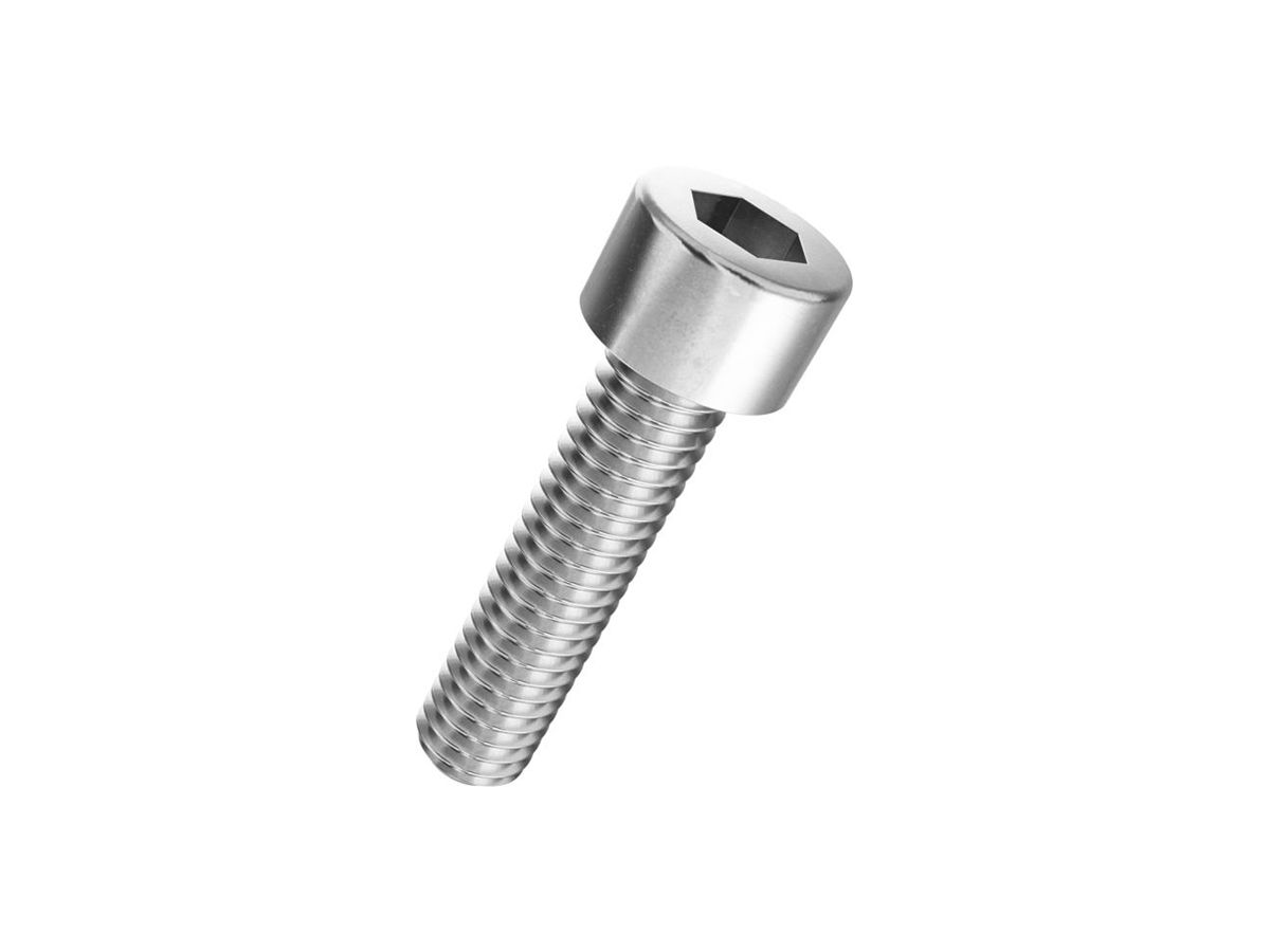 Zylinderkopf-Schraube SFS Ferronorm ohne Schaft M3×12mm DIN912 100 Stück