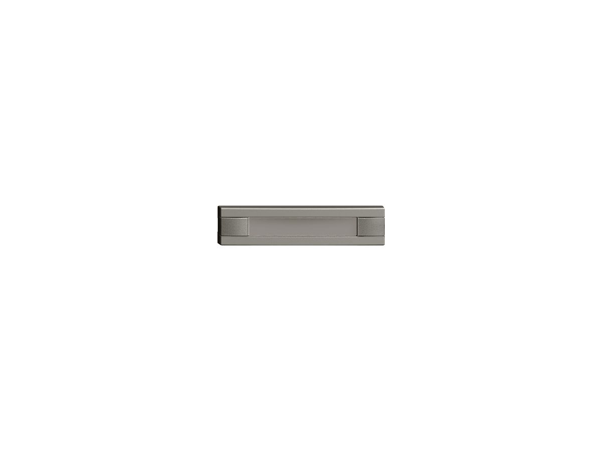 Taste 1/4 KNX/UNI-Taster mit Papiereinlage EDIZIOdue Bedienung 2×dunkelgrau