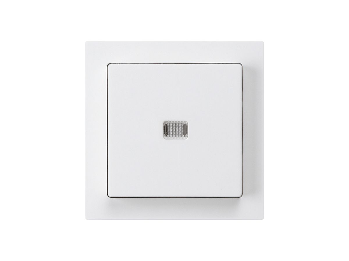Frontset kallysto weiss mit Linse 60×60mm